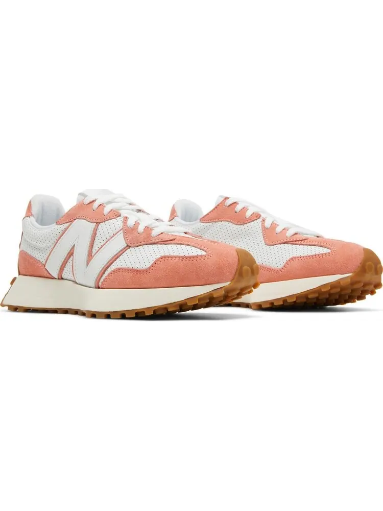 Кроссовки New Balance 327 'White Paradise Pink' — изображение 8 из 8, розовый