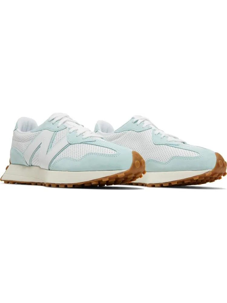 Кроссовки New Balance 327 'Primary Pack - White Mint' — изображение 8 из 8, зеленый