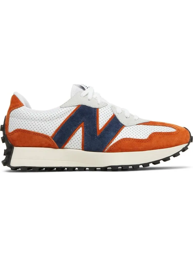 Кроссовки New Balance 327 'White Natural Indigo' — изображение 1 из 8, белый