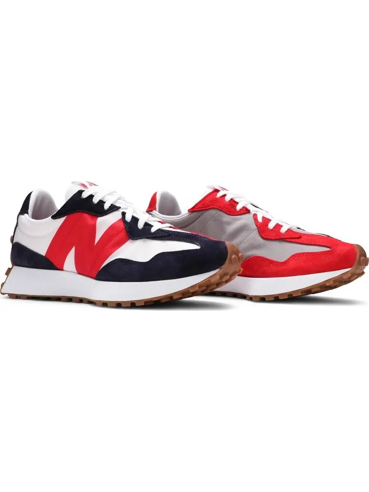 Кроссовки New Balance 327 'Navy Red' — изображение 8 из 8, синий