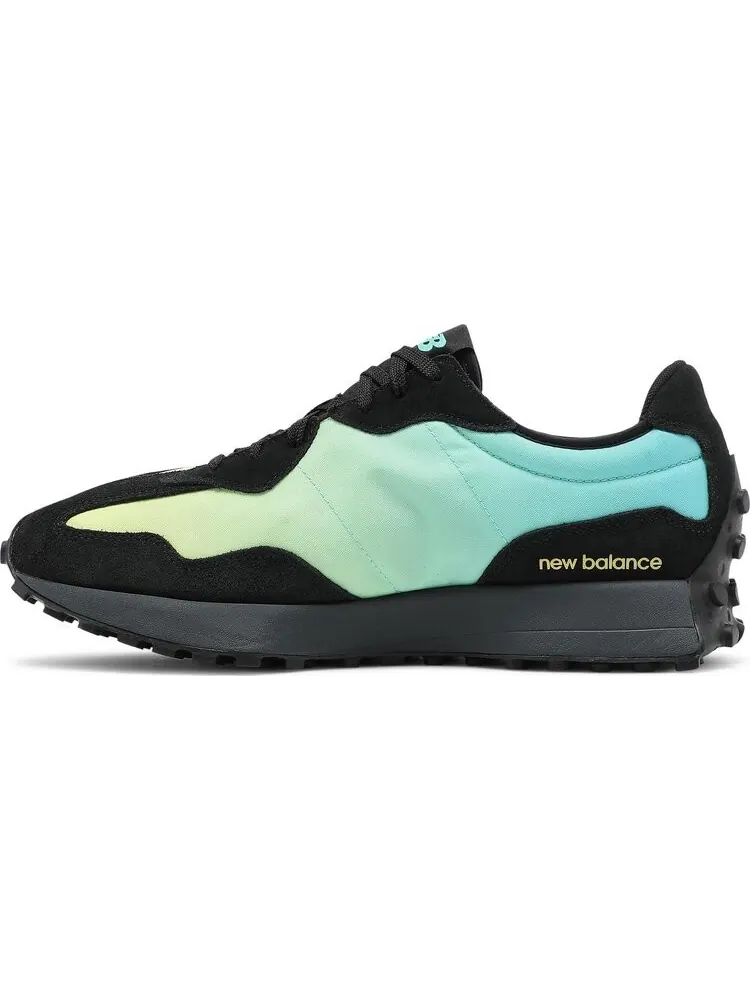 Кроссовки New Balance 327 'Summer Jade Black' — изображение 3 из 8, зеленый