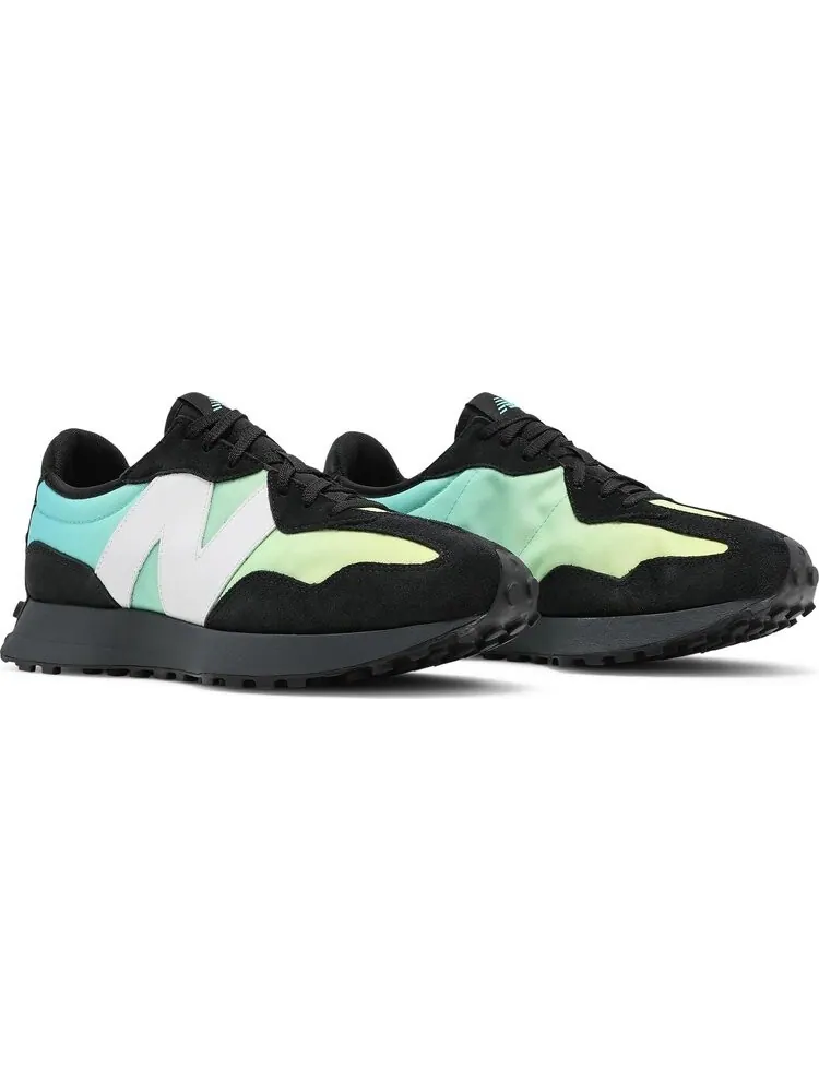 Кроссовки New Balance 327 'Summer Jade Black' — изображение 8 из 8, зеленый