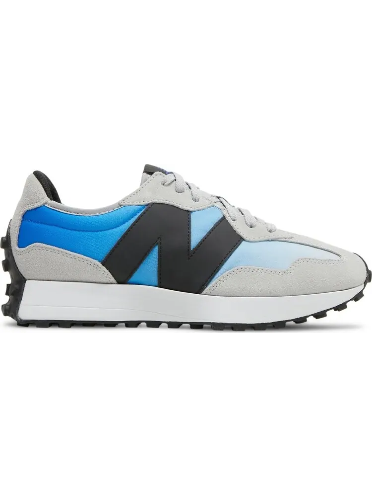 Кроссовки New Balance 327 'Light Aluminum Cobalt Blue' — изображение 1 из 8, серый