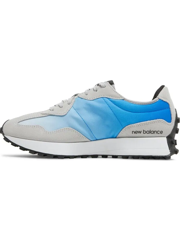 Кроссовки New Balance 327 'Light Aluminum Cobalt Blue' — изображение 3 из 8, серый