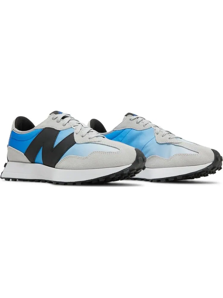 Кроссовки New Balance 327 'Light Aluminum Cobalt Blue' — изображение 8 из 8, серый
