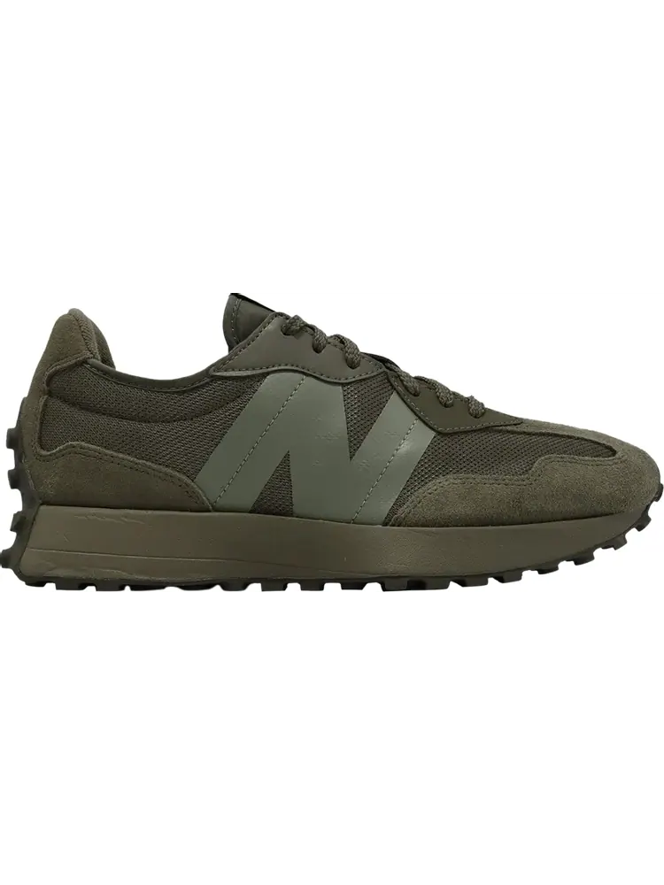 Кроссовки New Balance 327 'Dark Camo' — изображение 1 из 1, зеленый