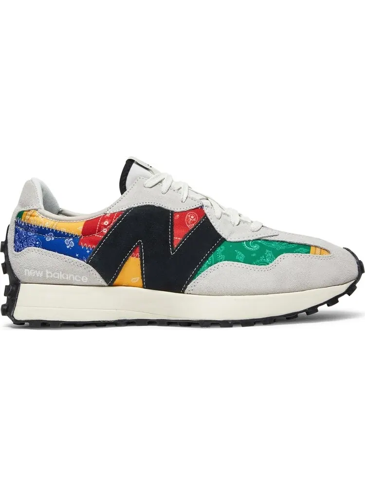 Кроссовки New Balance Shoe Palace x 327 'Unity Pack - Patchwork Bandana' — изображение 1 из 8, мульти