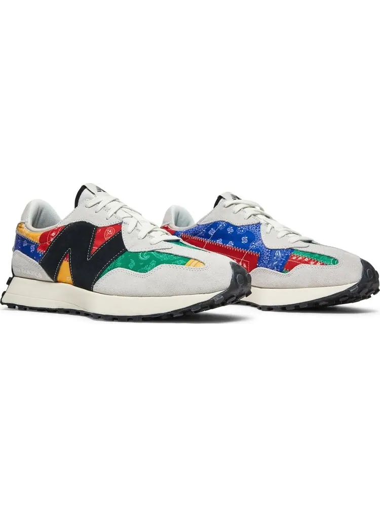 Кроссовки New Balance Shoe Palace x 327 'Unity Pack - Patchwork Bandana' — изображение 8 из 8, мульти