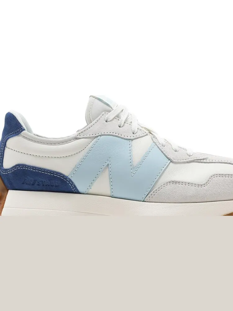 Кроссовки New Balance STAUD x 327 'Sea Salt Atlantic' — изображение 2 из 8, бежевый