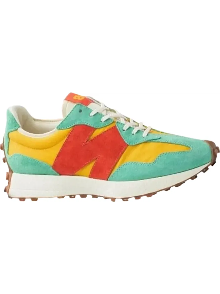 Кроссовки New Balance Size? x 327 'Yellow Green Orange' — изображение 1 из 1, зеленый