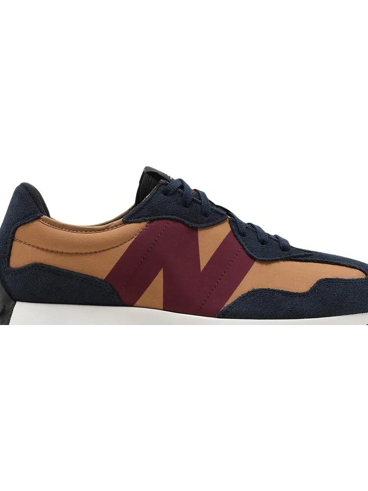 Кроссовки New Balance 327 'Natural Indigo Faded Workwear' — изображение 2 из 8, коричневый