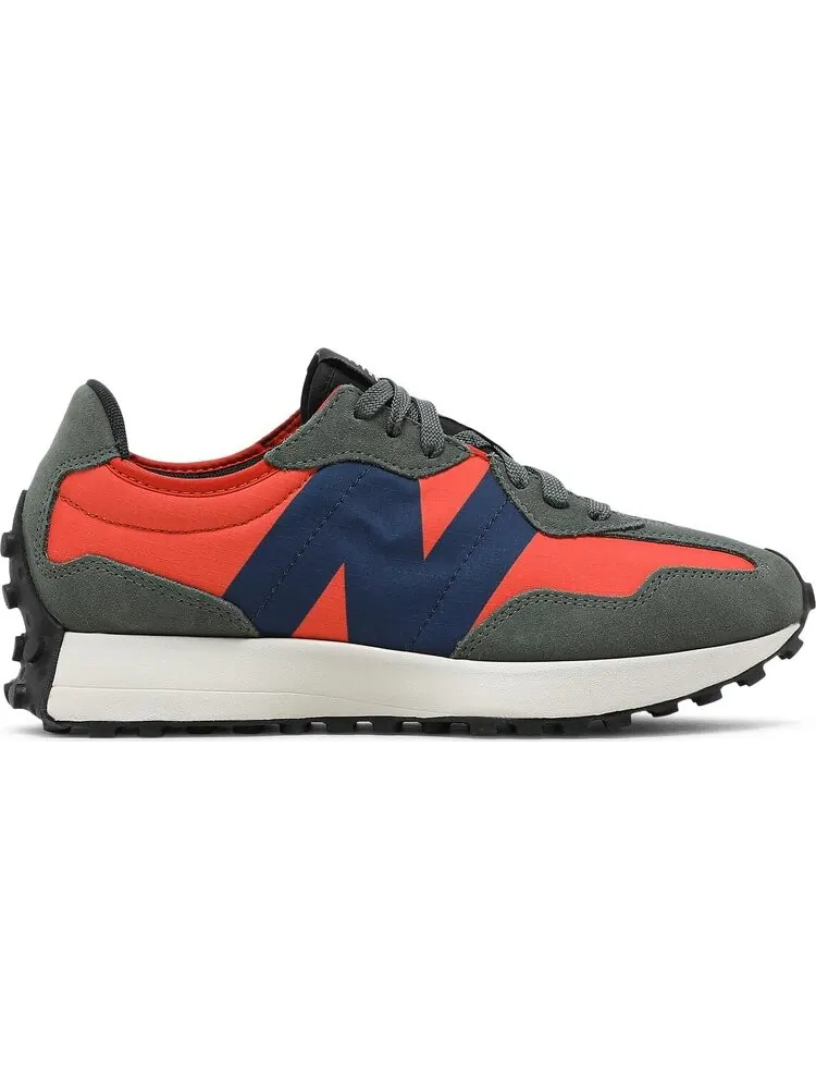 Кроссовки New Balance 327 'Dark Blaze Natural Indigo' — изображение 1 из 8, оранжевый