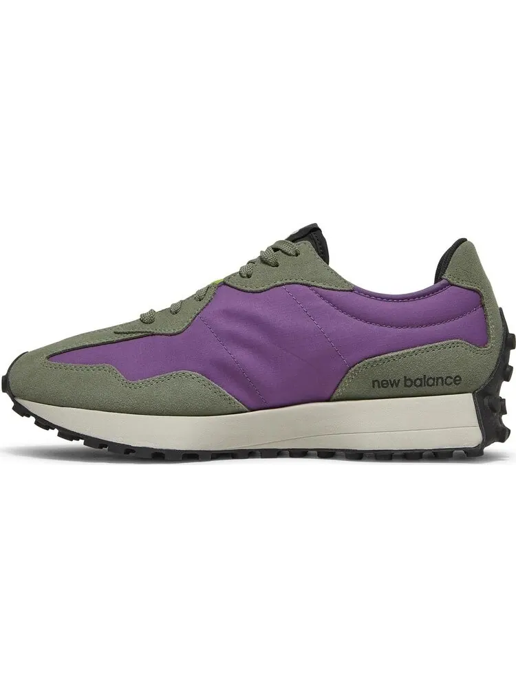 Кроссовки New Balance 327 'Sour Grape Bleached Lime Glow' — изображение 3 из 8, фиолетовый