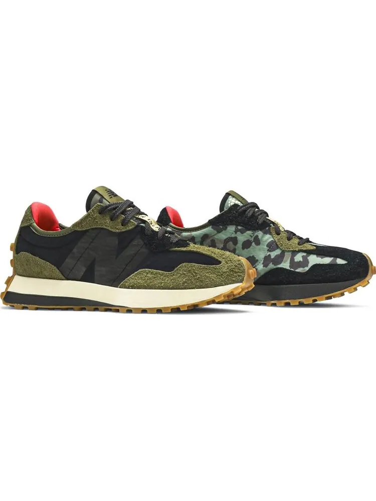 Кроссовки New Balance Limited Edt x SBTG x 327 'Urban Islander' — изображение 8 из 9, зеленый