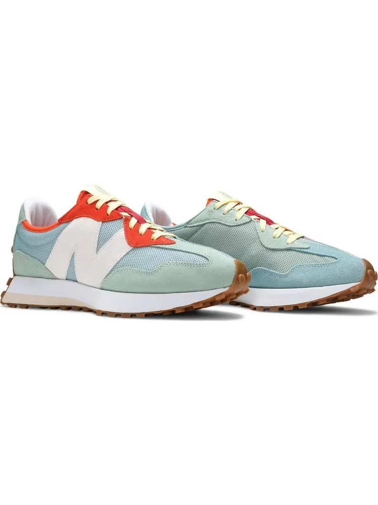 Кроссовки New Balance Todd Snyder x 327 'Farmers Market Pack - Pineapple' — изображение 8 из 8, синий
