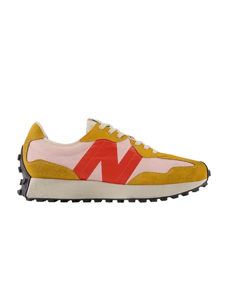 Кроссовки New Balance 327 'Vintage Worn Pack - Golden Hour Dust Blue' — изображение 1 из 1, золотистый/синий