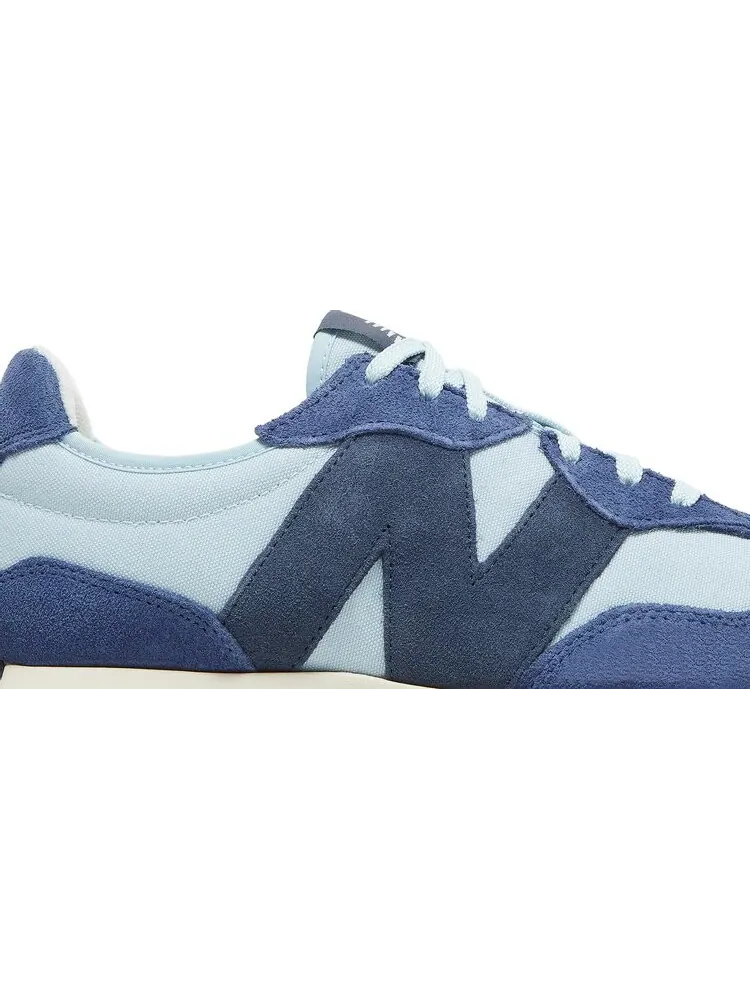 Кроссовки New Balance 327 'Morning Fog' — изображение 2 из 8, синий