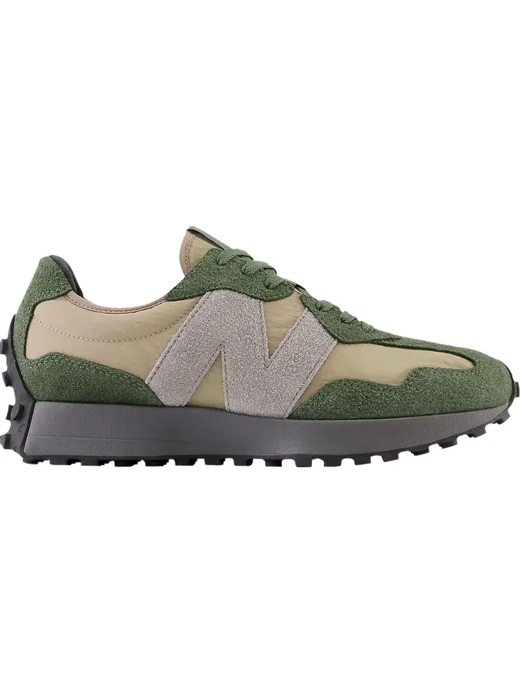 Кроссовки 327 'Deep Olive Green Driftwood' — изображение 1 из 1, зеленый