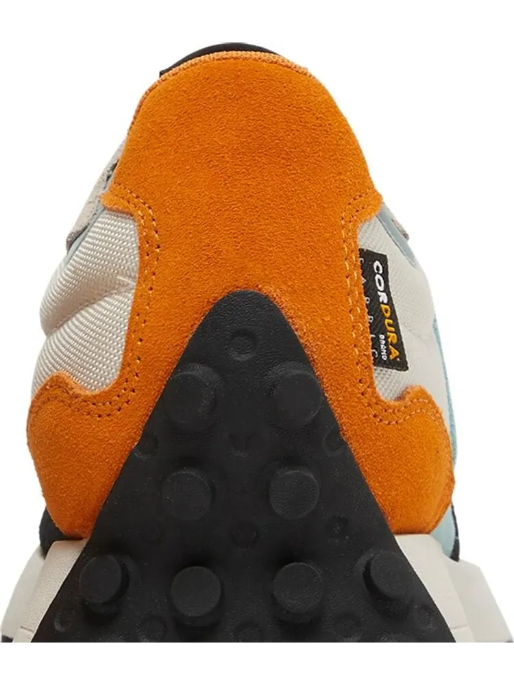 Кроссовки New Balance 327 'Moonbeam Madras Orange' — изображение 7 из 8, белый
