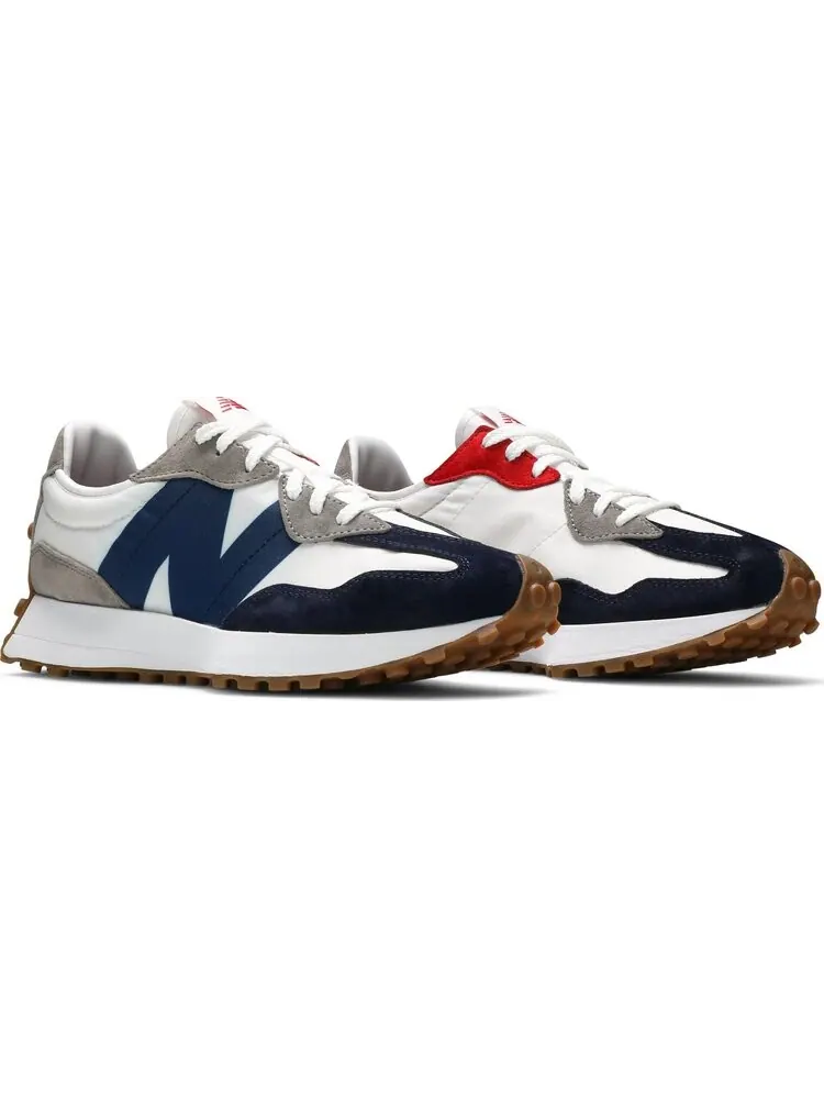 Кроссовки New Balance 327 'Navy White' — изображение 8 из 8, синий