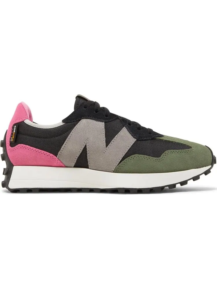 Кроссовки New Balance 327 'Black Pink Green' — изображение 1 из 8, черный