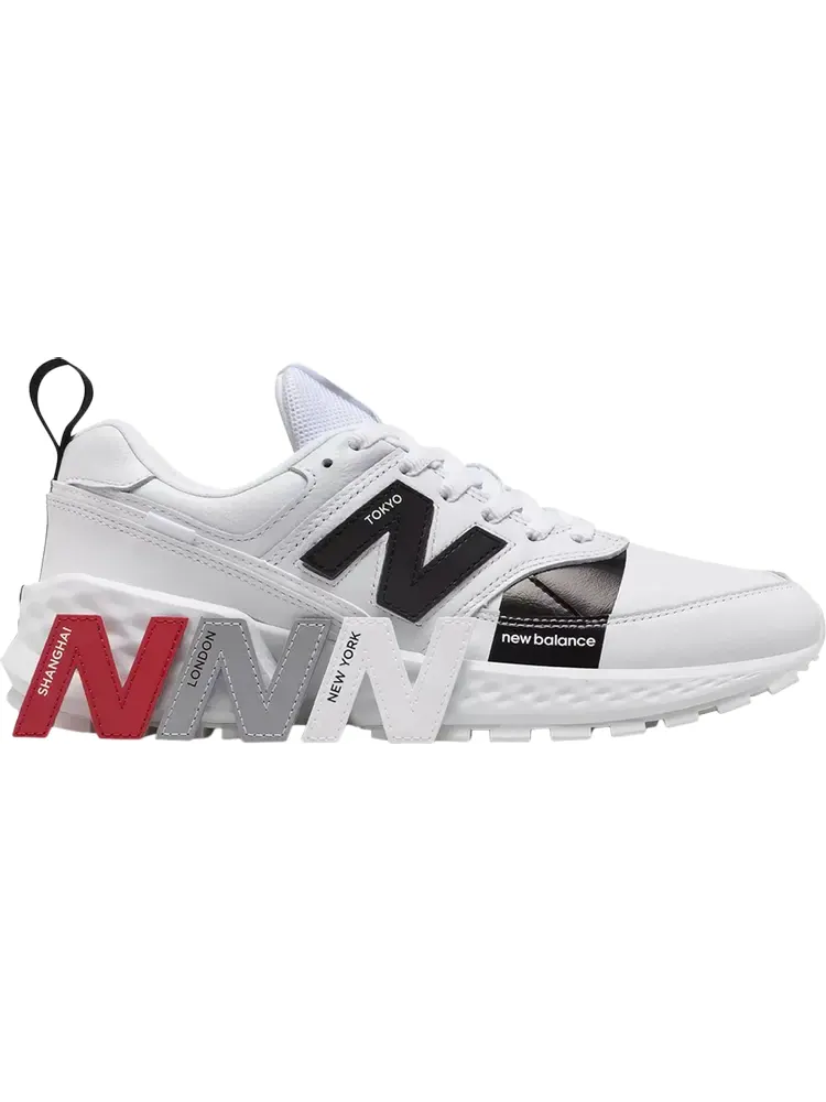 Кроссовки New Balance 574 Sport — изображение 1 из 1, белый/черный
