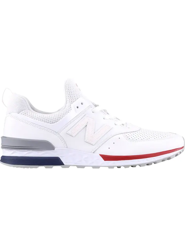 Кроссовки New Balance 574 Sport — изображение 1 из 1, белый/красный/синий
