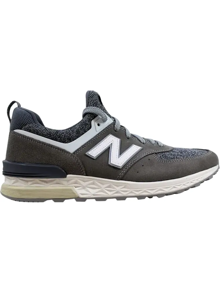 Кроссовки New Balance 574 Sport — изображение 1 из 1, темно-серый/белый