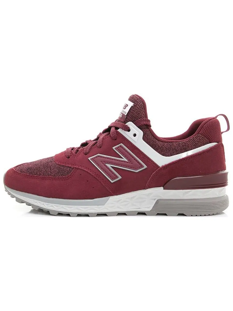Кроссовки New Balance 574 Sport, бордовые — изображение 1 из 6
