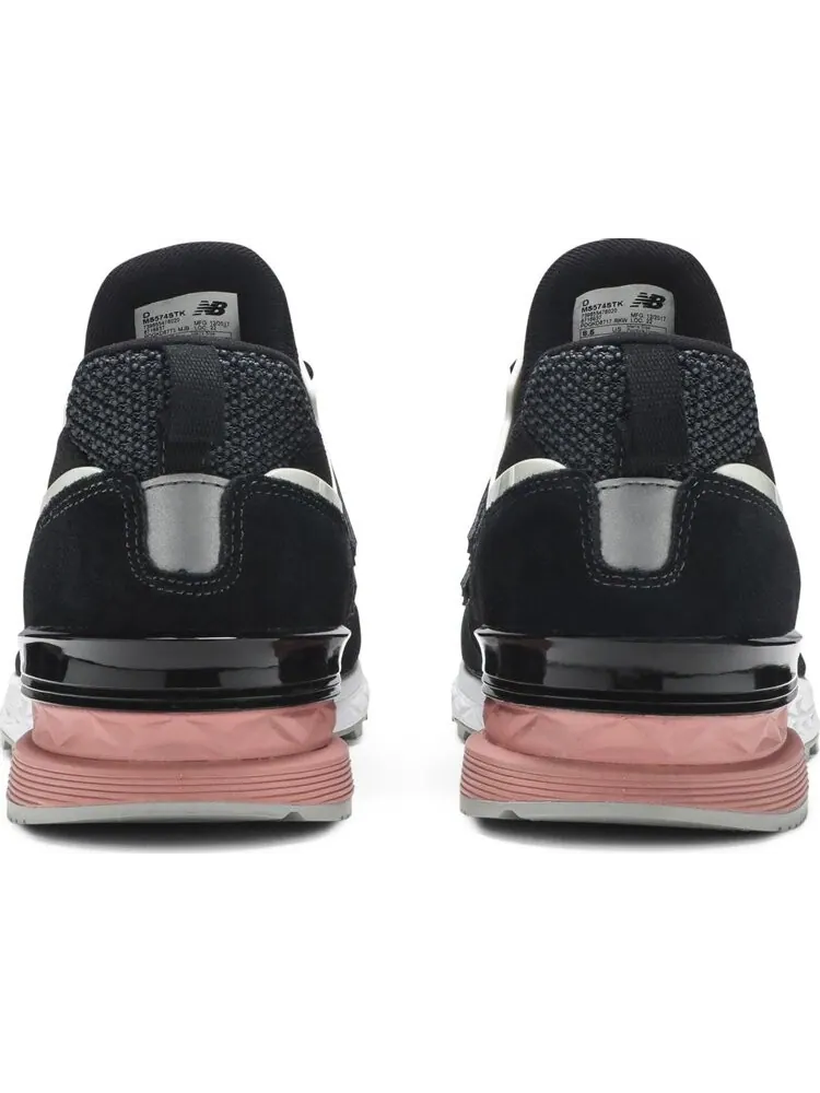 Кроссовки New Balance 574 Sport — изображение 6 из 8, черный/белый/розовый
