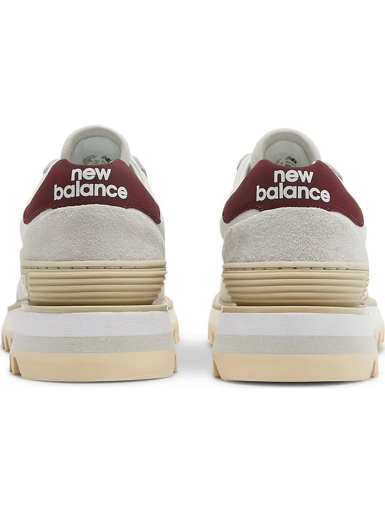 Кроссовки New Balance 574 Tokyo — изображение 6 из 8, белый/бордовый