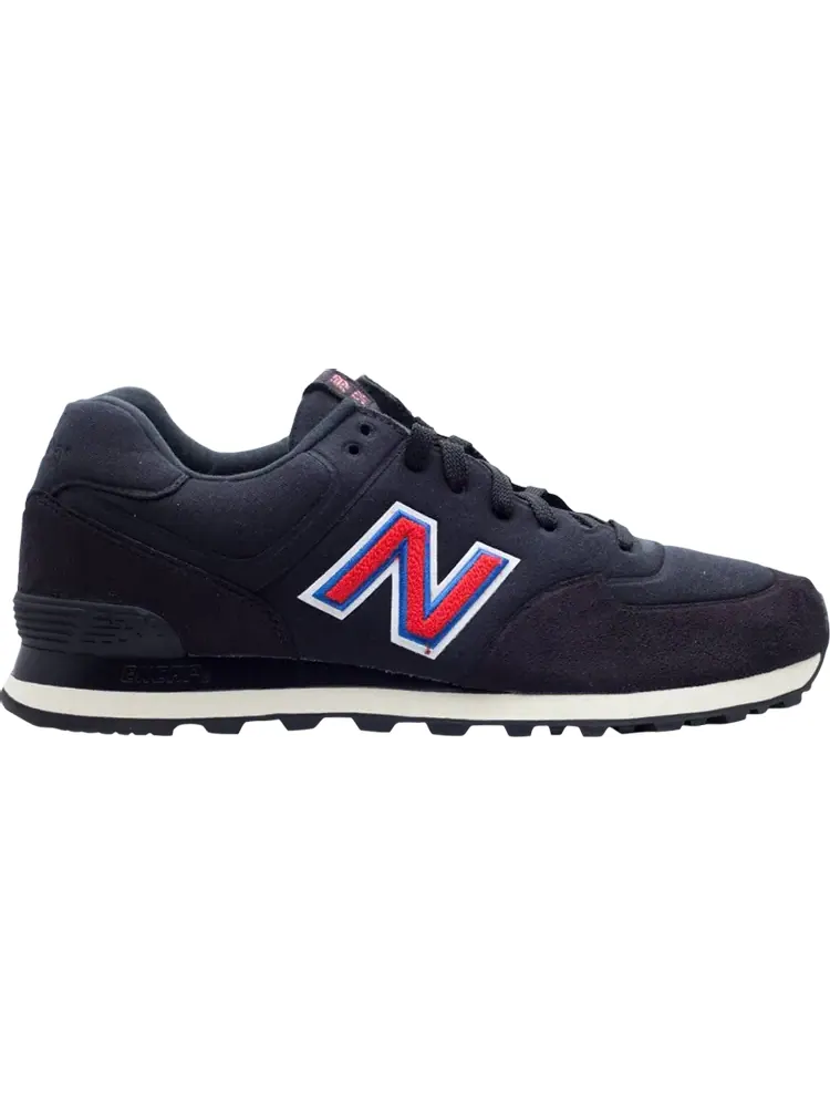 Кроссовки New Balance х Undefeated 574 — изображение 1 из 1, черный