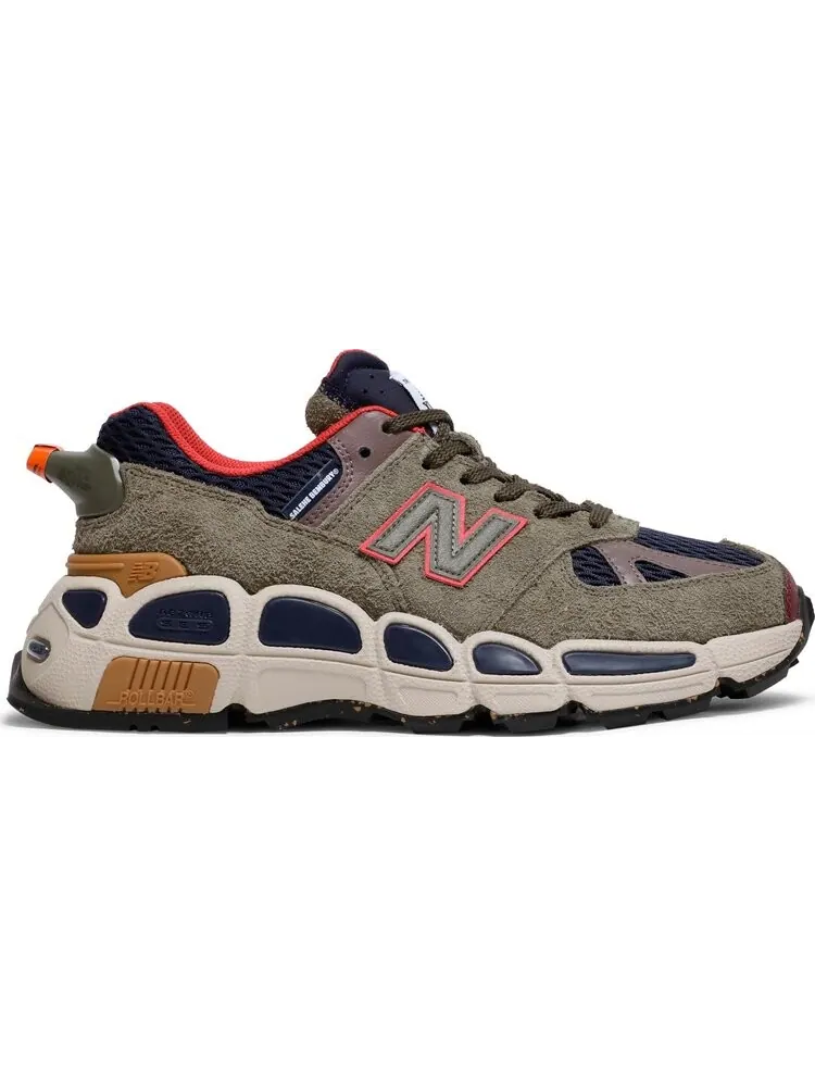 Кроссовки New Balance х Salehe Bembury 574 Yurt — изображение 1 из 8, серо-зеленый/черный