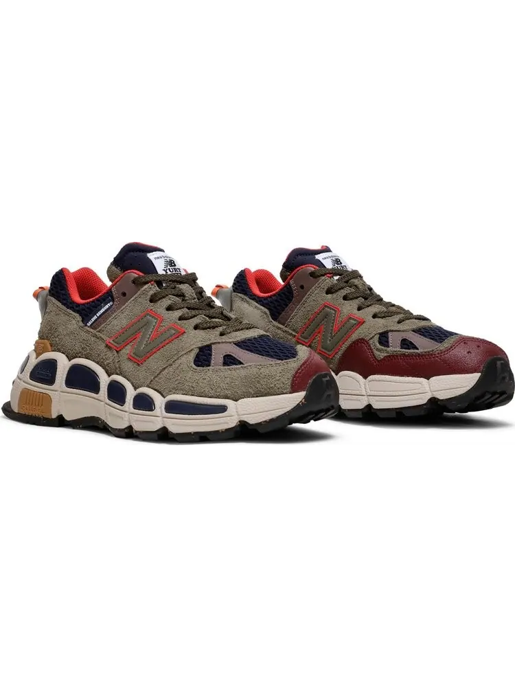 Кроссовки New Balance х Salehe Bembury 574 Yurt — изображение 8 из 8, серо-зеленый/черный