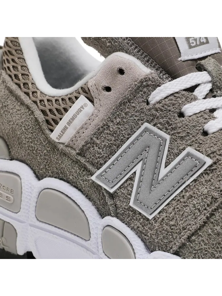 Кроссовки New Balance х Salehe Bembury 574 Yurt — изображение 10 из 10, серый