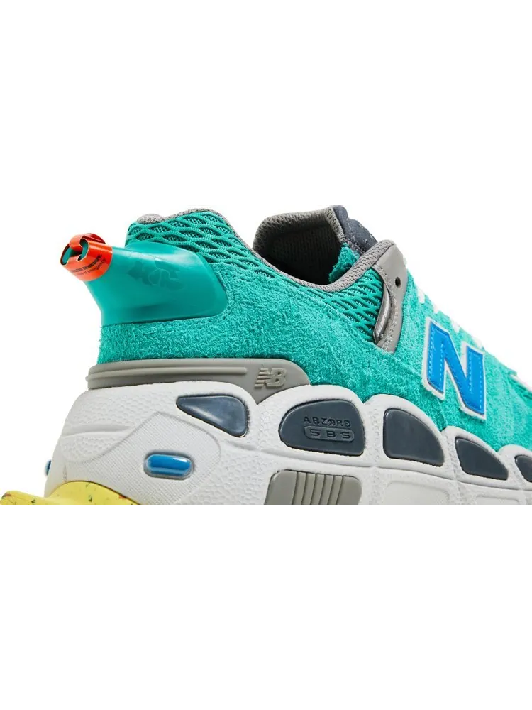 Кроссовки New Balance х Salehe Bembury 574 Yurt — изображение 10 из 10, изумрудный/серый