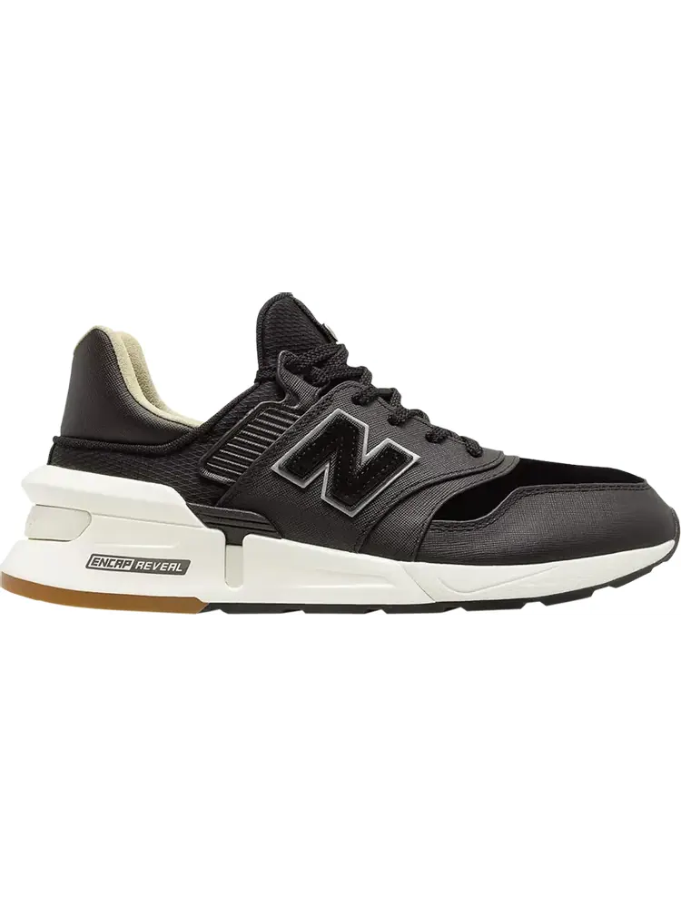 Кроссовки New Balance 997S 'Black Saffiano Leather' — изображение 1 из 1, черный