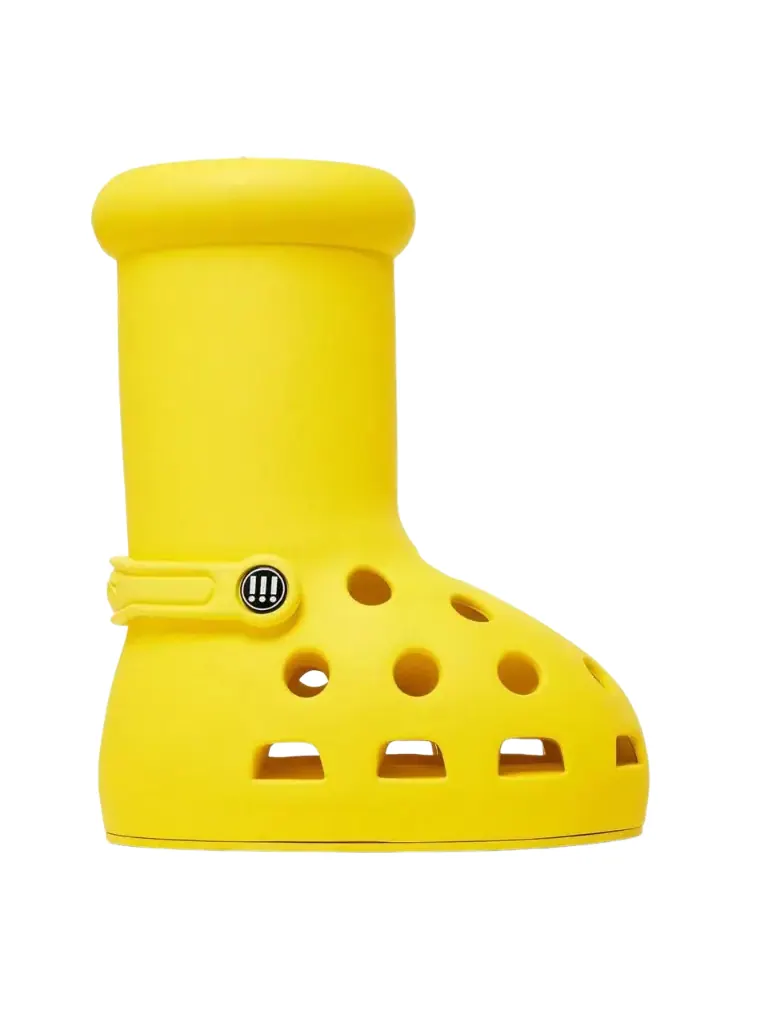 Сапоги женские Crocs x MSCHF Big Red с вентиляционными отверстиями — изображение 1 из 10, желтый