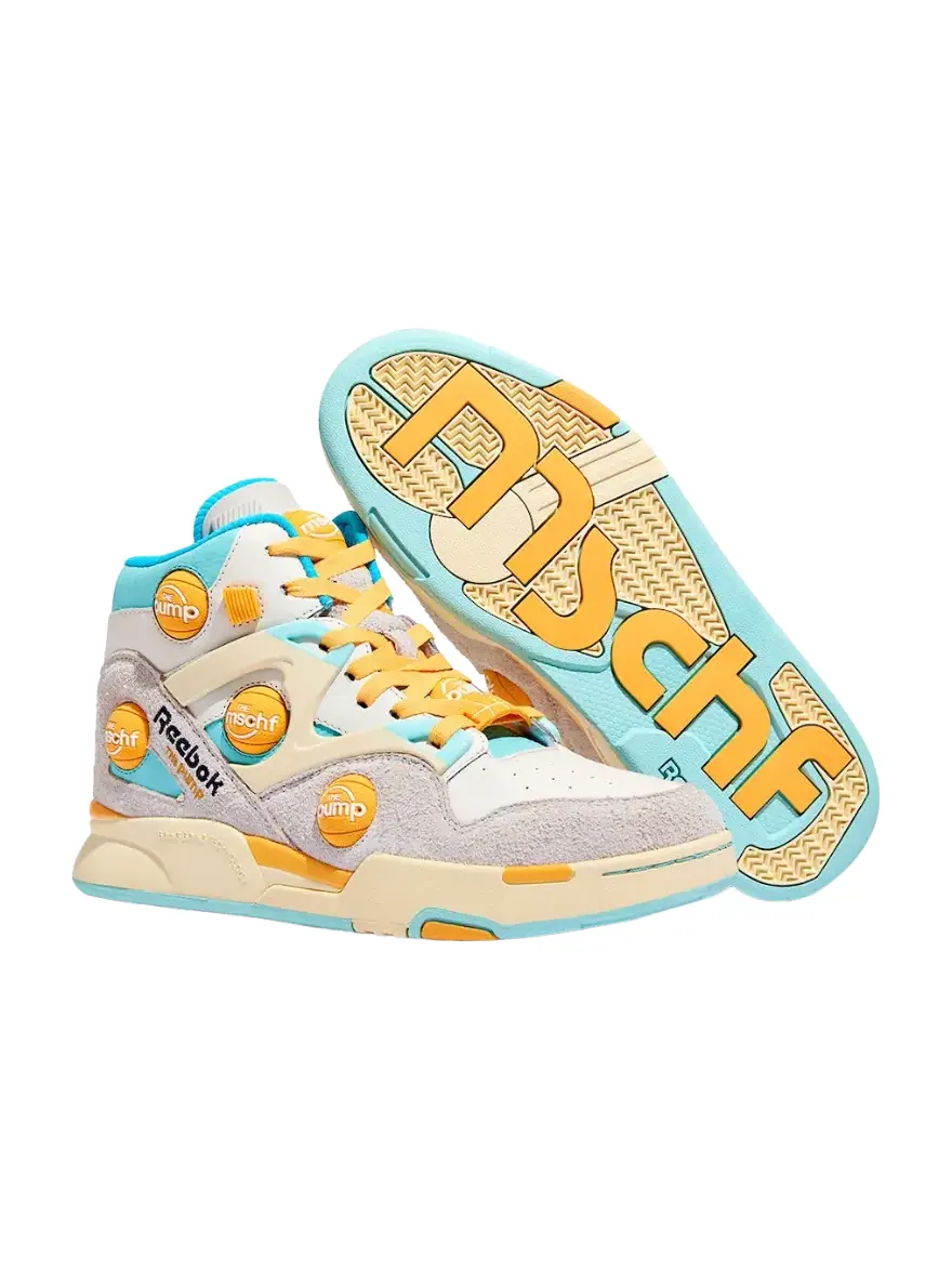 Кроссовки MSCHF x Pump Omni Zone IX 'Sunbleached' — изображение 2 из 6, бежевый