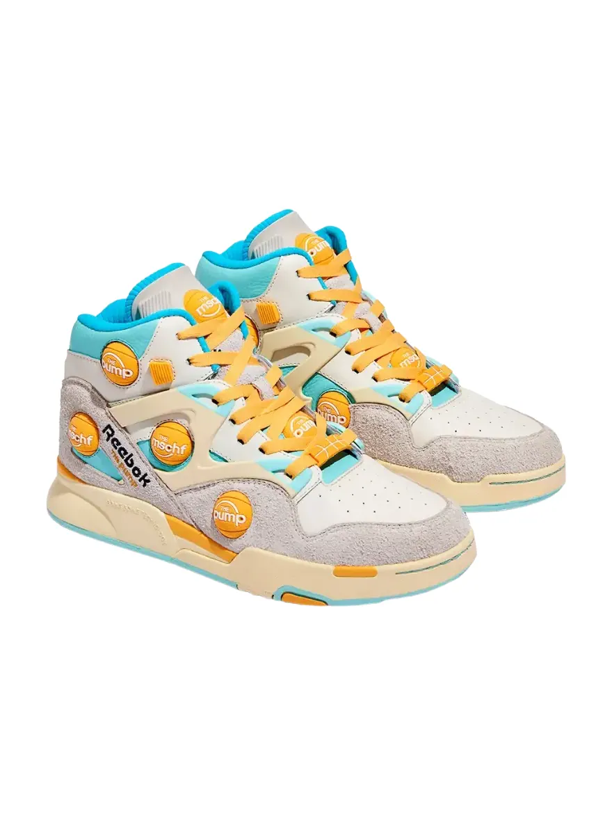 Кроссовки MSCHF x Pump Omni Zone IX 'Sunbleached' — изображение 3 из 6, бежевый