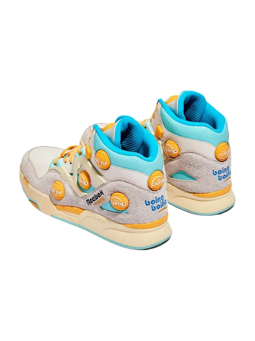 Кроссовки MSCHF x Pump Omni Zone IX 'Sunbleached' — изображение 4 из 6, бежевый