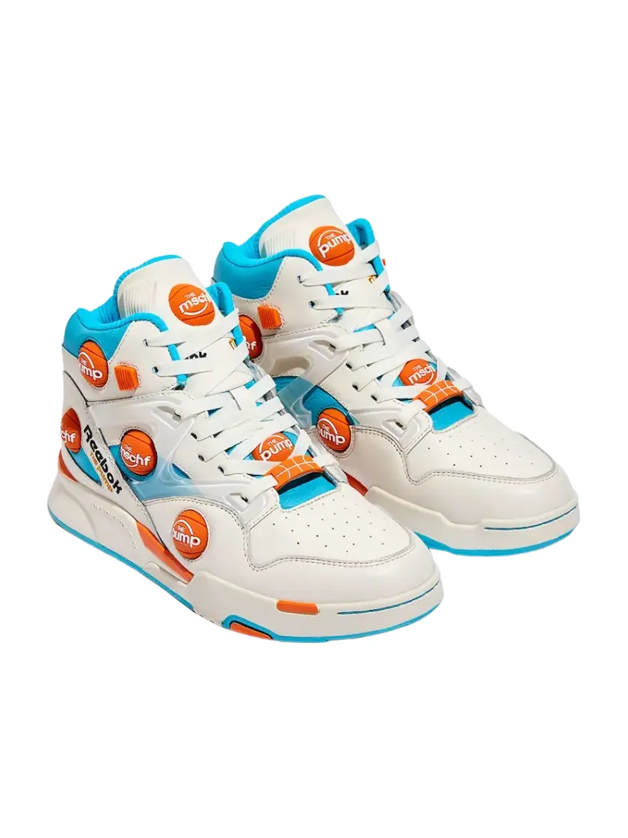 Кроссовки MSCHF x Reebok Omni Zone IX — изображение 3 из 6, белый