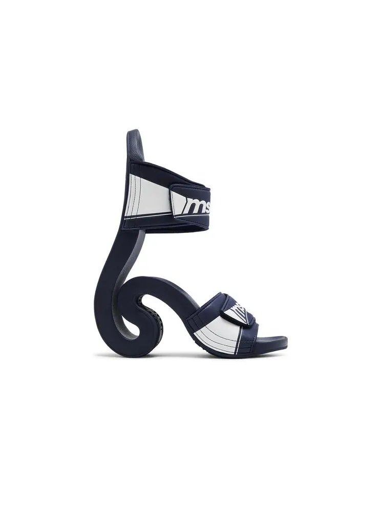 Кроссовки MSCHF Wmns Flipped Flop Navy — изображение 1 из 6, синий