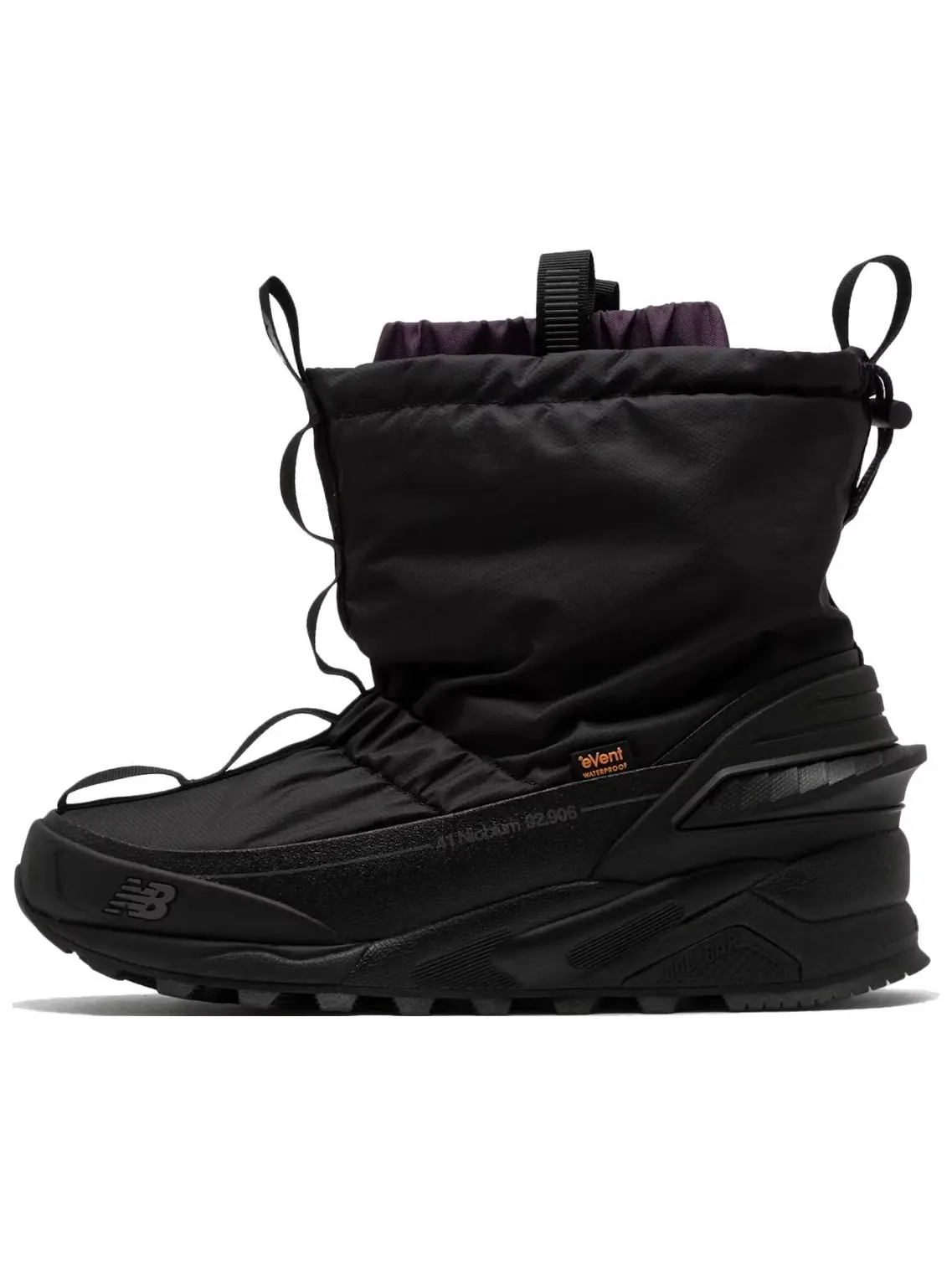 Зимние ботинки New Balance Niobium Concept 3 (Tokyo Design Studio x Snow Peak) — изображение 1 из 1, черный/бордовый