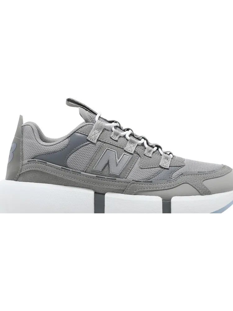Кроссовки New Balance Jaden Smith x Vision Racer 'Grey Silver' — изображение 2 из 8, серый