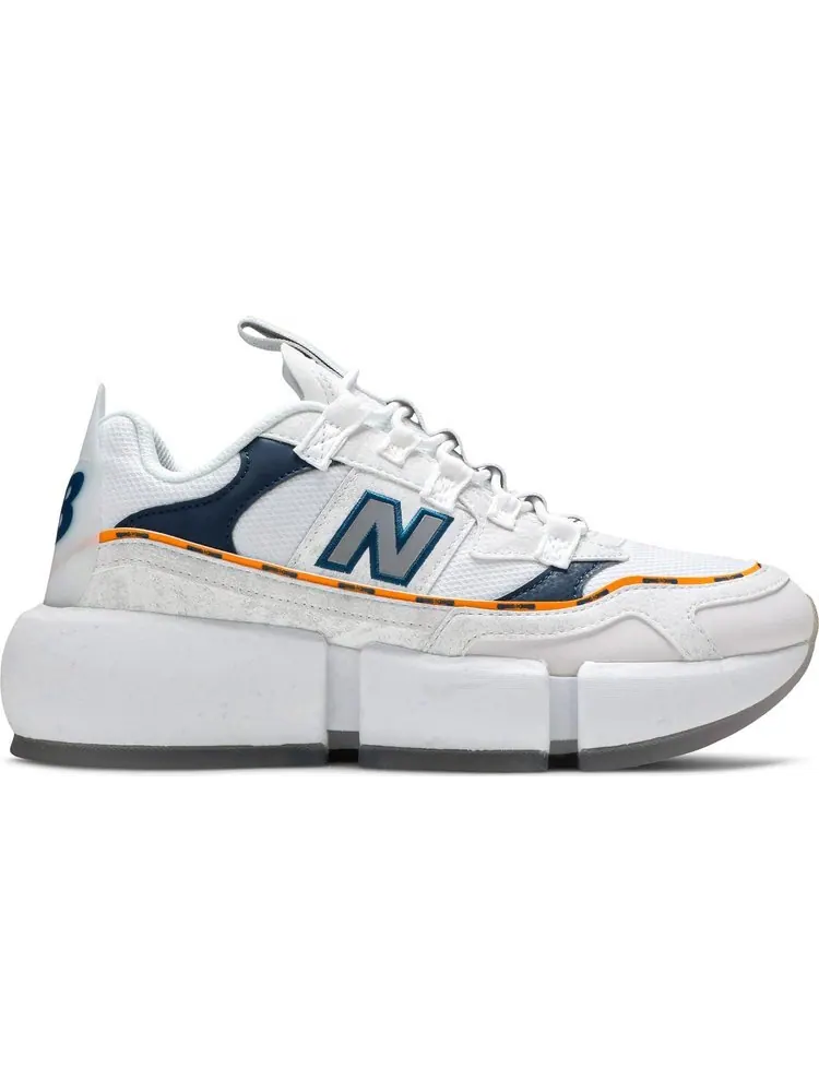 Кроссовки New Balance Jaden Smith x Vision Racer 'White Navy' — изображение 1 из 8, белый