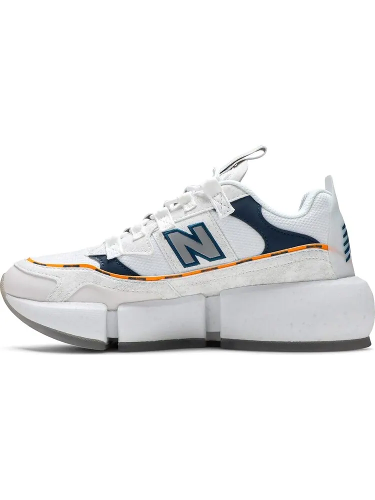 Кроссовки New Balance Jaden Smith x Vision Racer 'White Navy' — изображение 3 из 8, белый