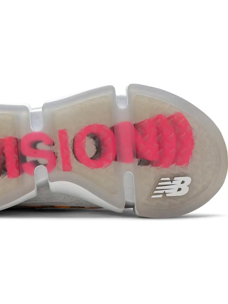 Кроссовки New Balance Jaden Smith x Vision Racer 'White Navy' — изображение 5 из 8, белый