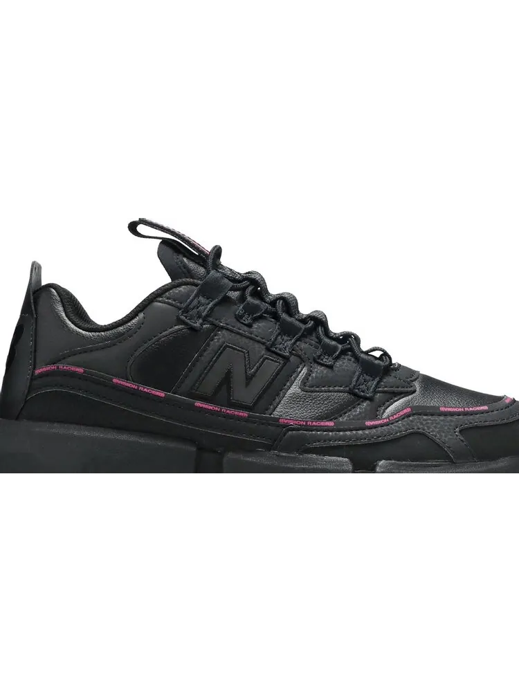 Кроссовки New Balance Vision Racer 'Black Pink' — изображение 2 из 8, черный