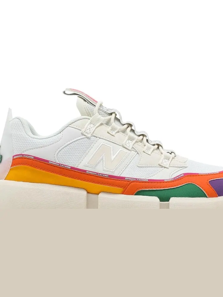 Кроссовки New Balance Jaden Smith x Vision Racer 'Hippie - Cream' — изображение 2 из 8, белый